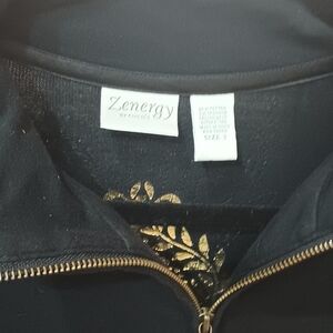 Zenergy by Chico's Black Jacket